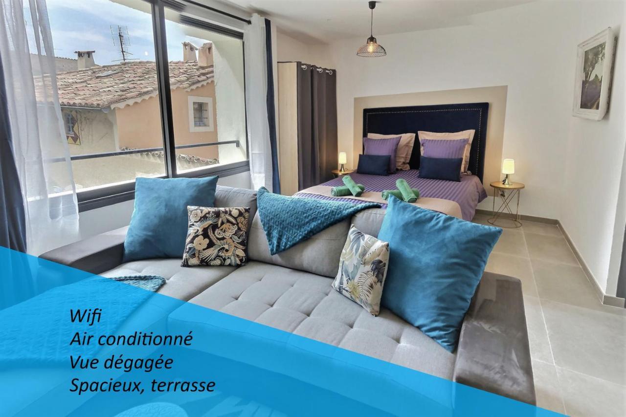 Spacieux, Terrasse, Vue Imprenable Moustiers #6 Exterior foto